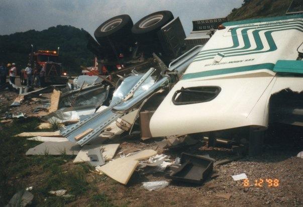 I 79 south Mink Shoals exit Aug. 98